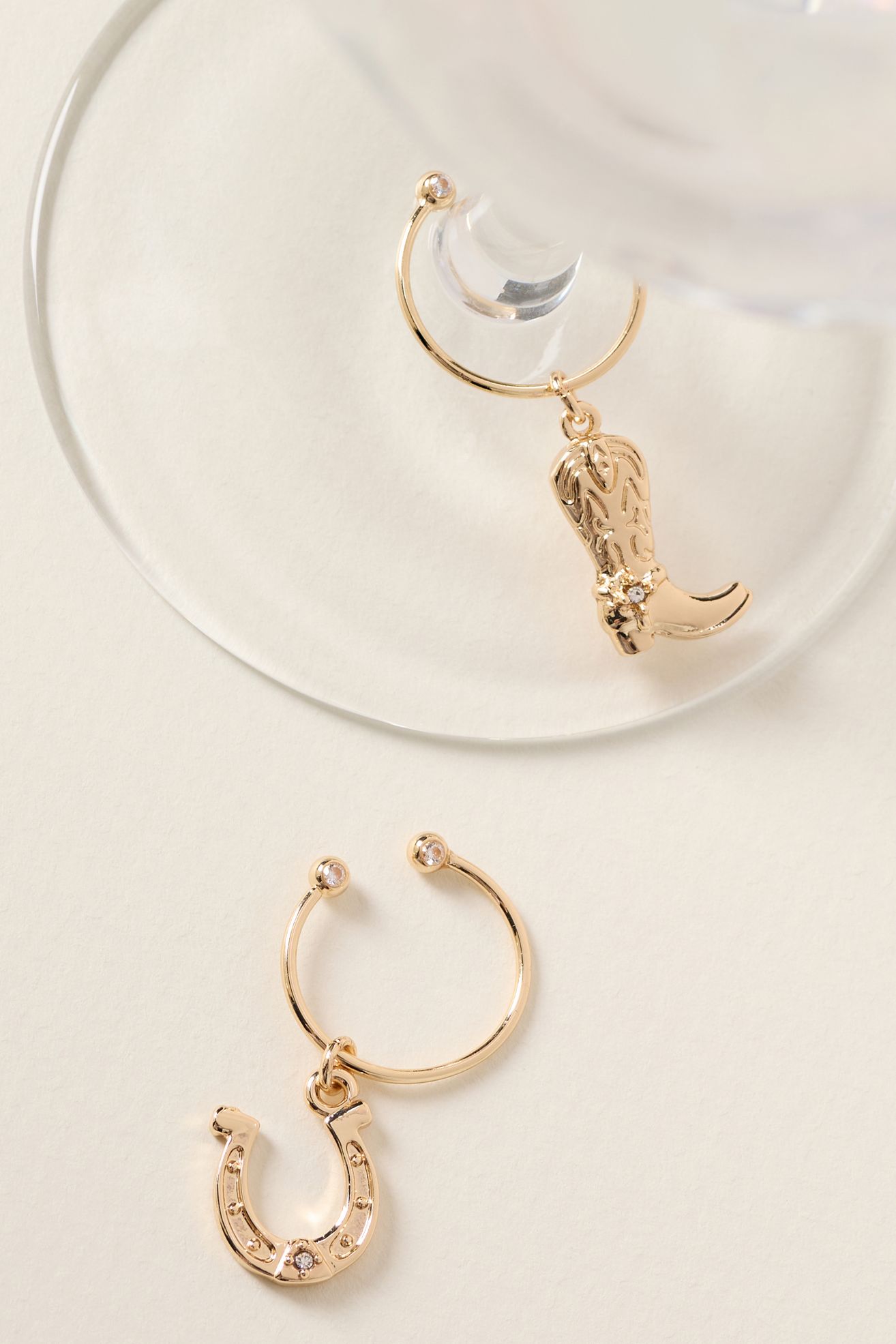 Cocktail Charms, Set of 2 - Spurred & Stirred, Set Of 2