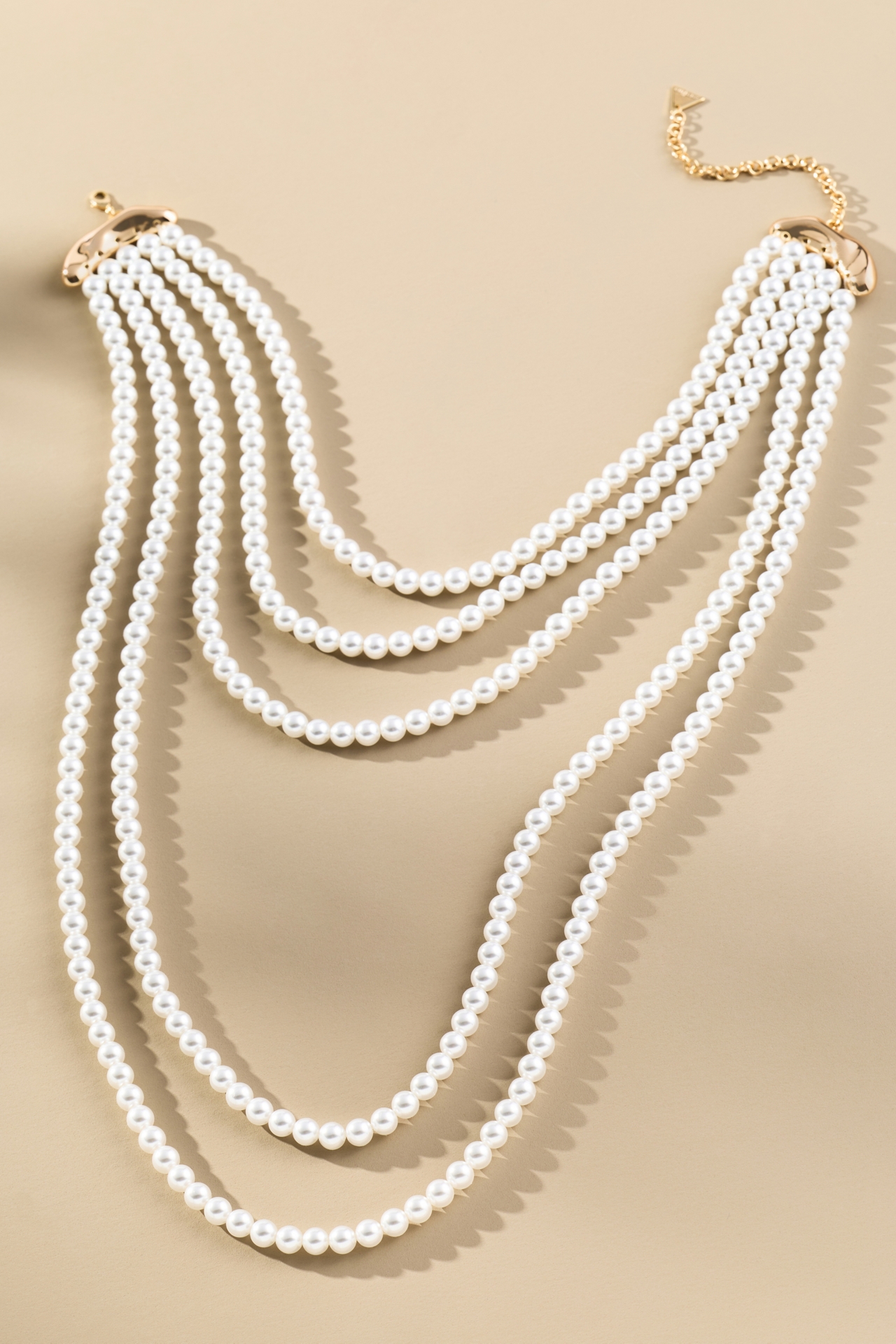 Cinq Layered Pearl Necklace