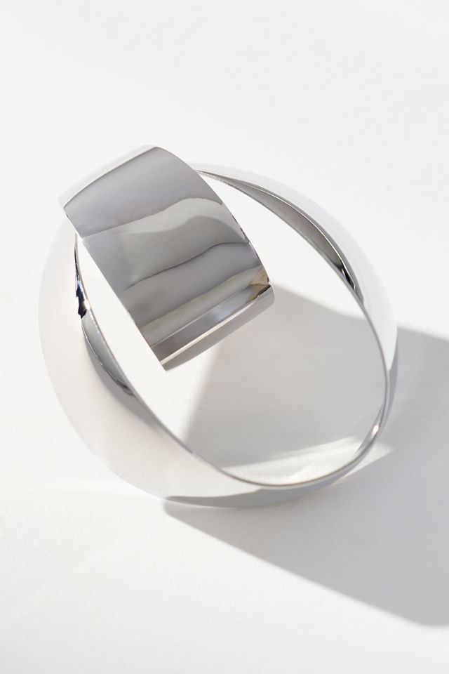 Large Mod Hoop Earrings #1