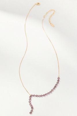Delicate Glass Stone Necklace