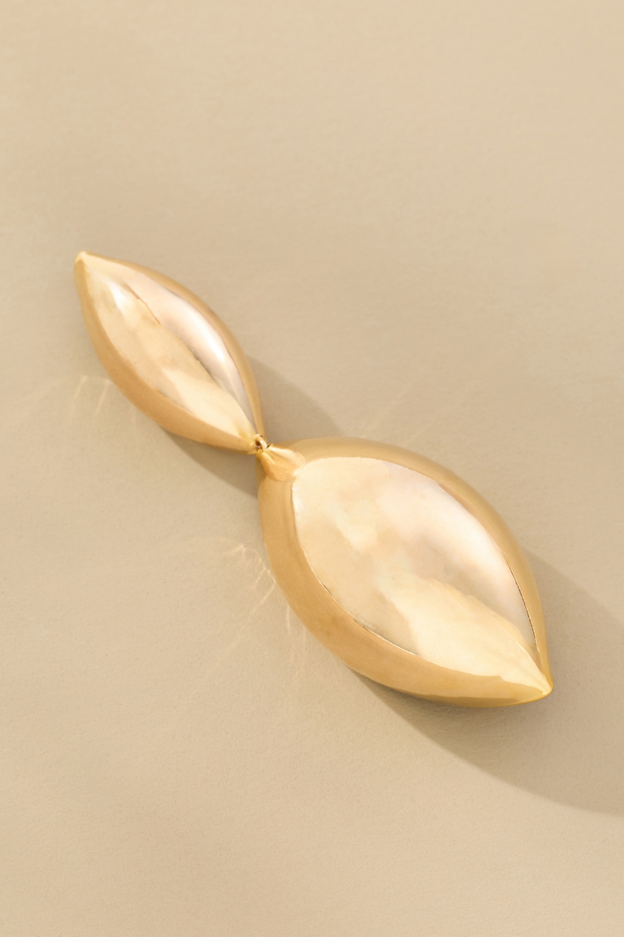 Large Sculptural Drop Earrings
