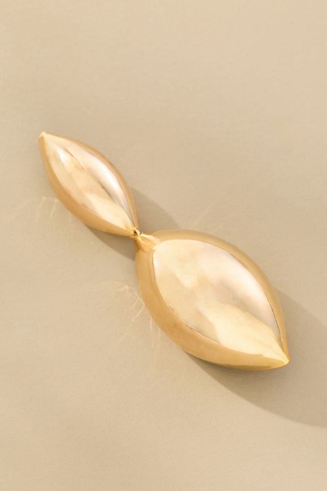 Large Sculptural Drop Earrings #1