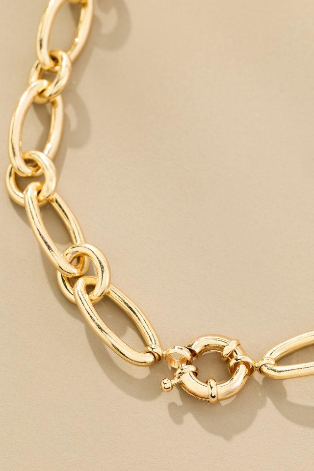 Linked & Locked Chunky Necklace #2