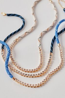 Corded Crystal Necklace