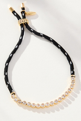 By Anthropologie Colorful Cord Bracelet In Gold