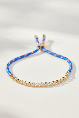 By Anthropologie Colorful Cord Bracelet In Blue