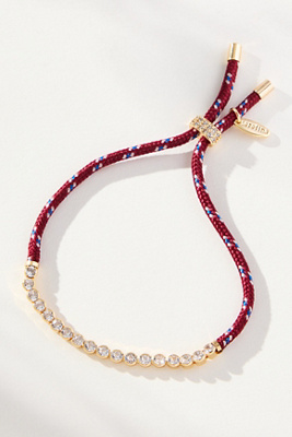 By Anthropologie Colorful Cord Bracelet In Gold
