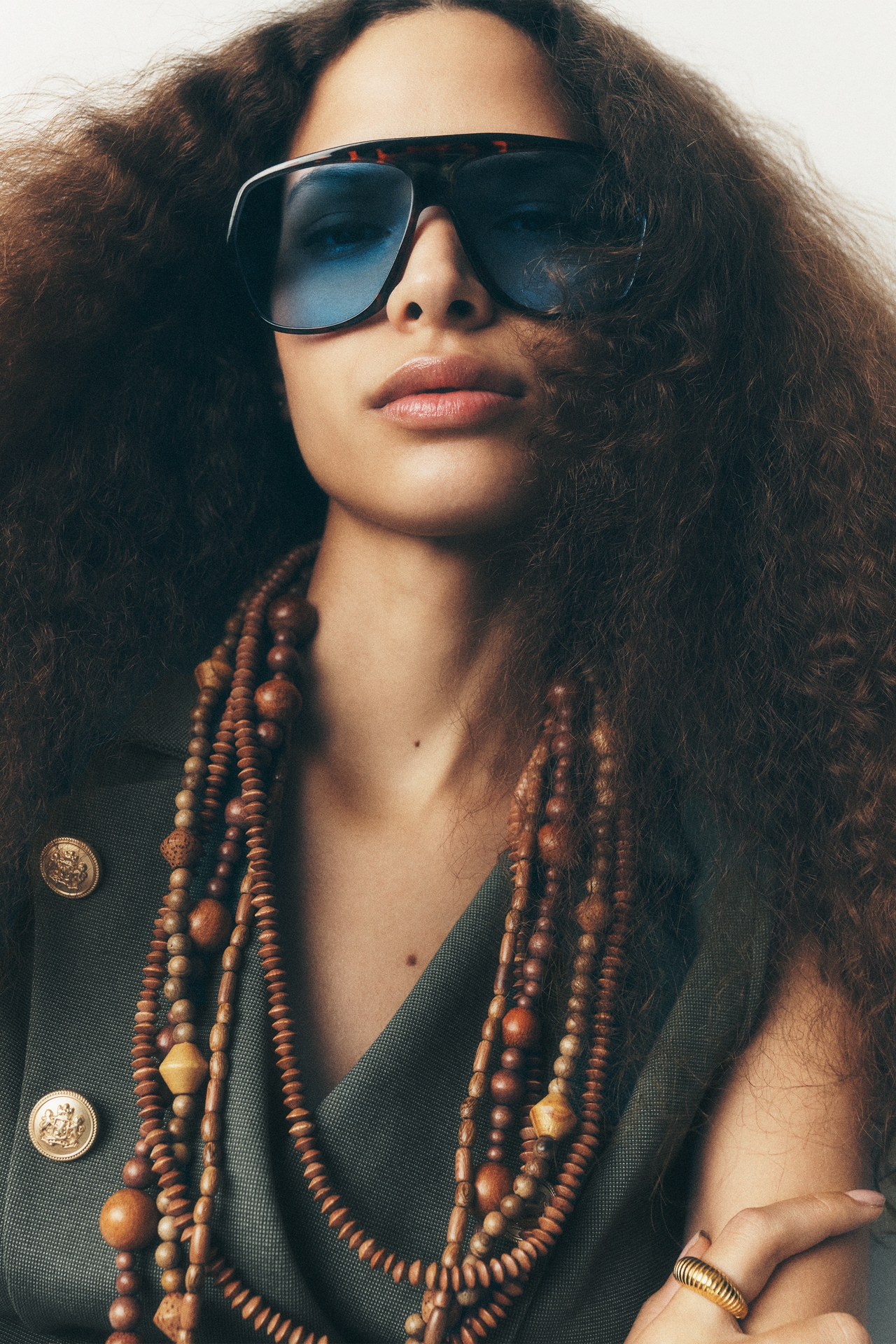 Eyeking Wrapped Ski Aviator Sunglasses