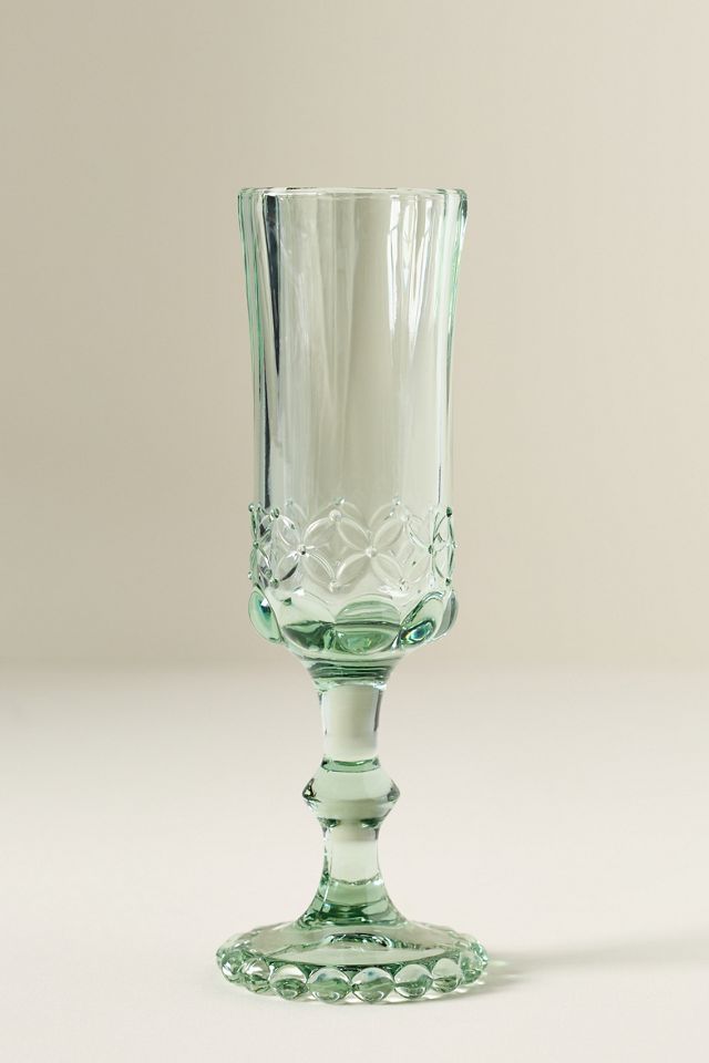 Savannah Flute Glasses, Set of 4 #1
