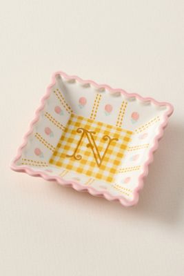 Coupelle en grès Georgia Monogram