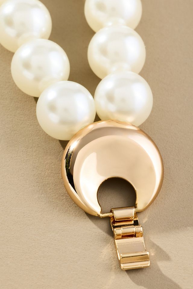 Double Pearl Beaded Bracelet #1