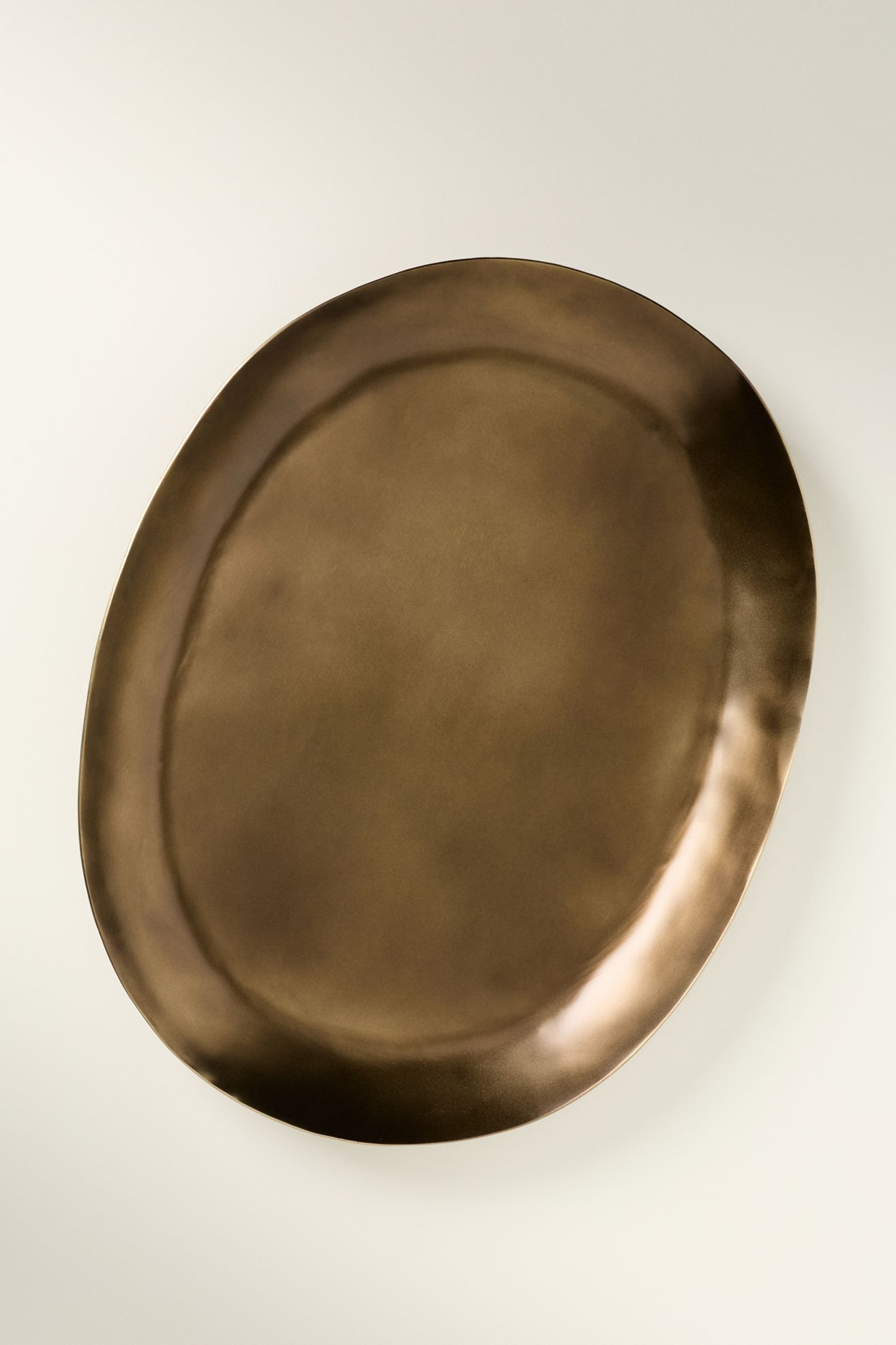 Galina Platter - Gold, One Size