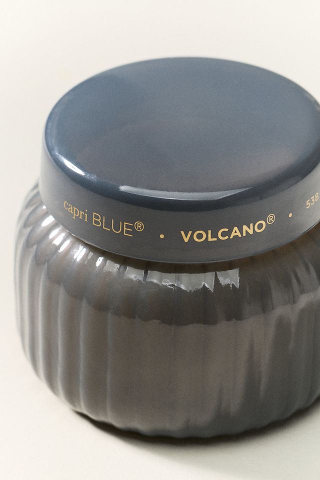 Capri Blue Volcano Gray Glass Jar Candle | AnthroHome