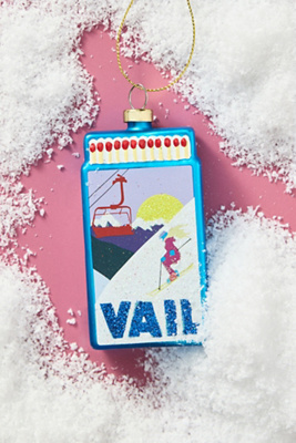 Furbish Studio Matchbook Ornament: Colorado Edition In Multi