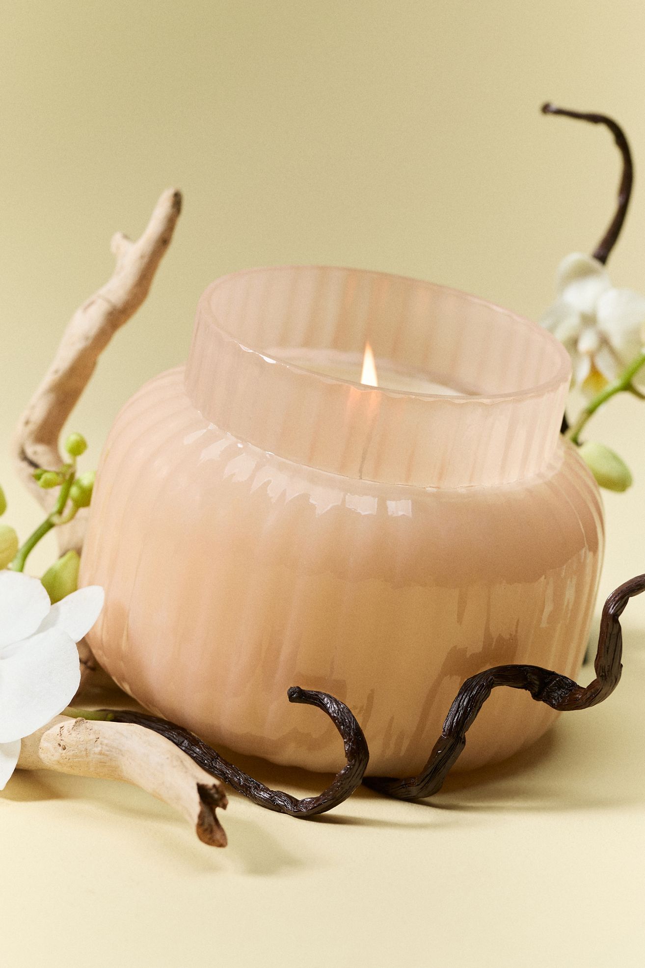 Capri Blue Woody Havana Vanilla Glass Jar Candle - Havana Vanilla, Standard, M