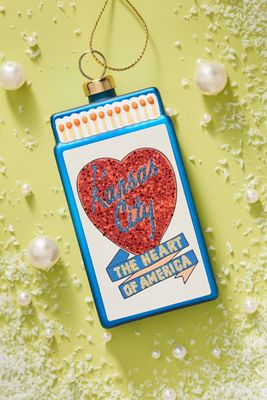 Furbish Studio Matchbook Ornament: Midwest Edition