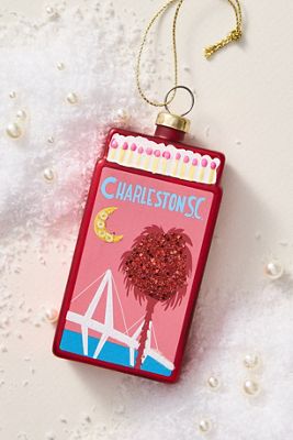 Furbish Studio Matchbook Ornament: South Edition