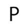 P