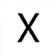 X