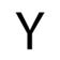 Y