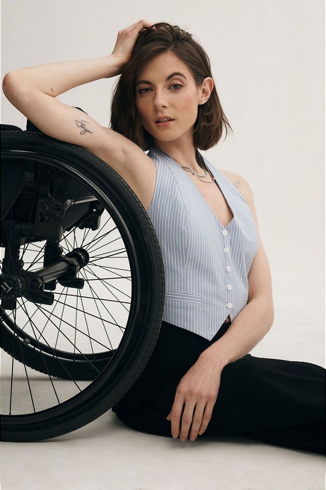 Maeve The Adaptive Seated Colette Cropped Wide-Leg Pants #3