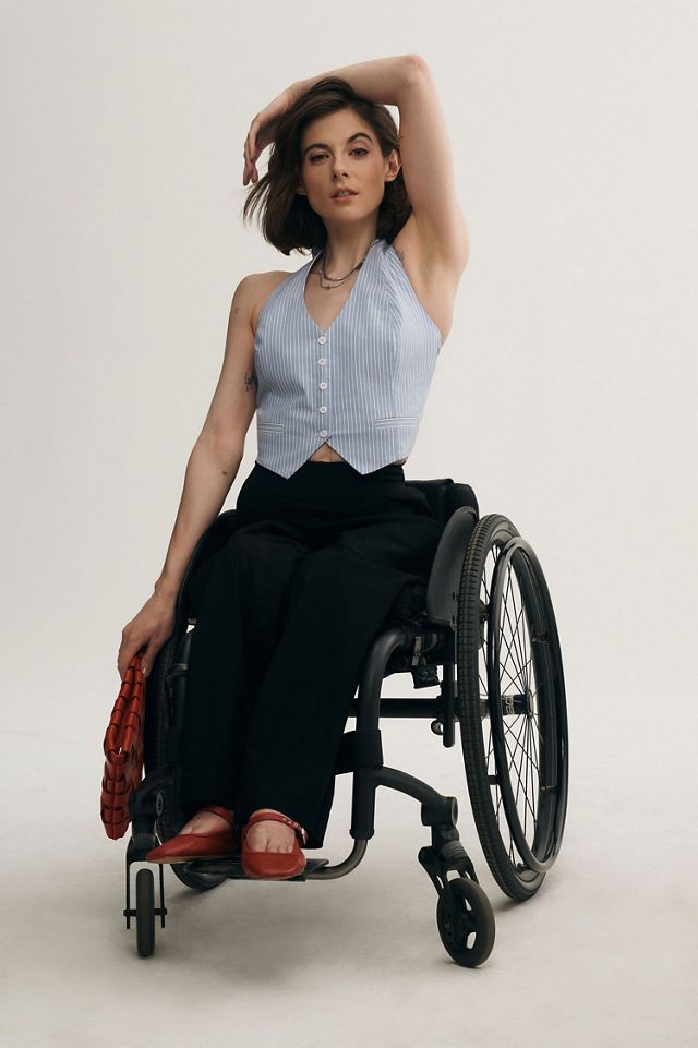 Maeve The Adaptive Seated Colette Cropped Wide-Leg Pants #2