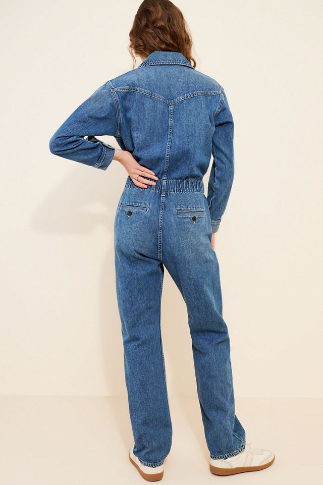 Citizens of Humanity Solene Polished Denim Jumpsuit #1