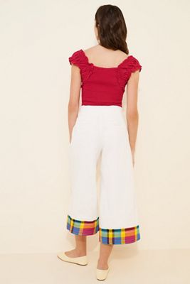 Re_Nuuly Reworked Pleated Jeans