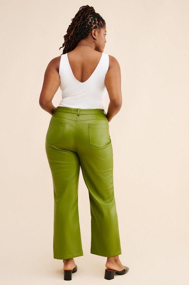 Never Fully Dressed Vegan Leather Trousers #4
