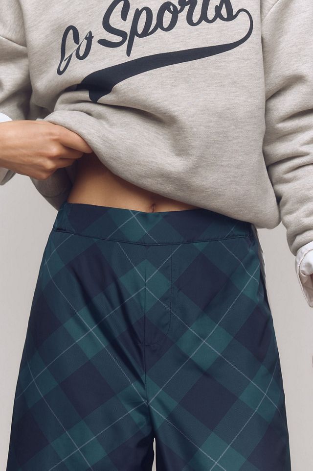 Maeve Taffeta Printed Cropped Wide-Leg Pants #4