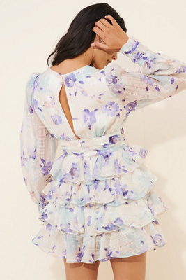 ric rac mini dress Won Me Over Ric Rac Trim Mini Dress White