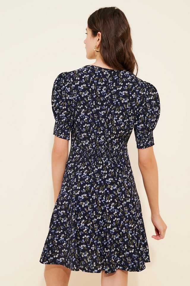 Madewell Printed Crepe Modern Femme Mini Dress #1