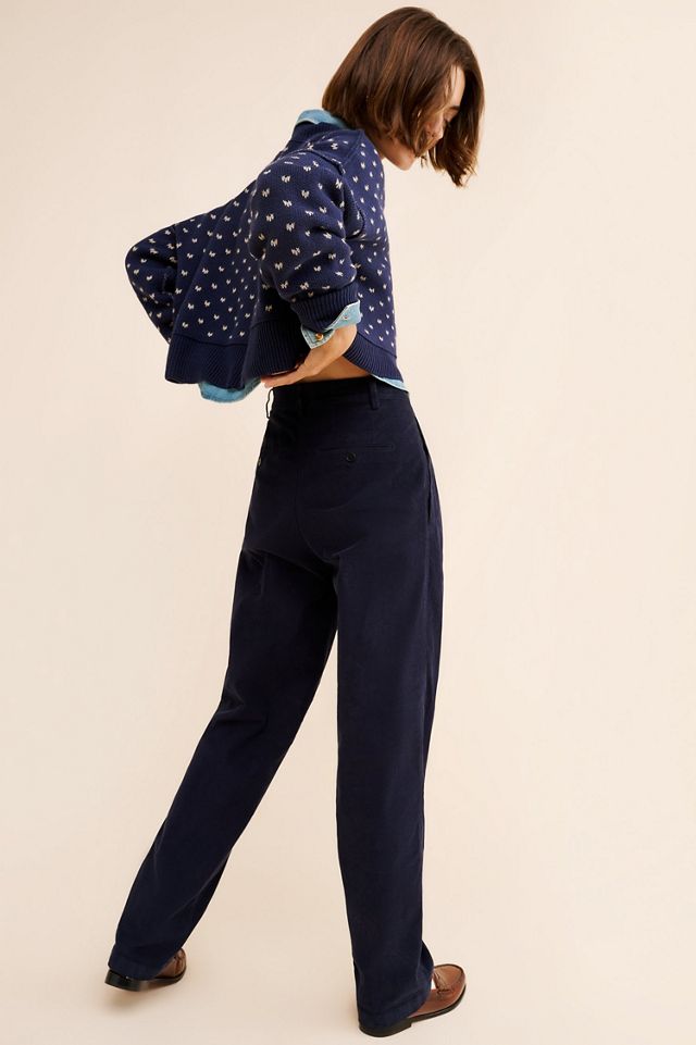 Closed Rhoone High-Rise Pleated Corduroy Pants #3