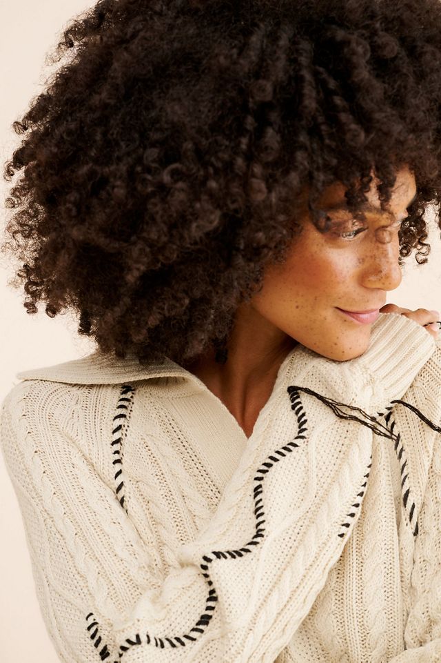 RD Style Cable Stitched Sweater #4