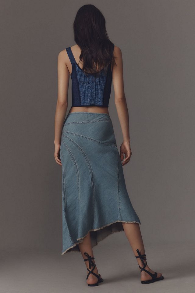 Pilcro Denim Slip Skirt #2