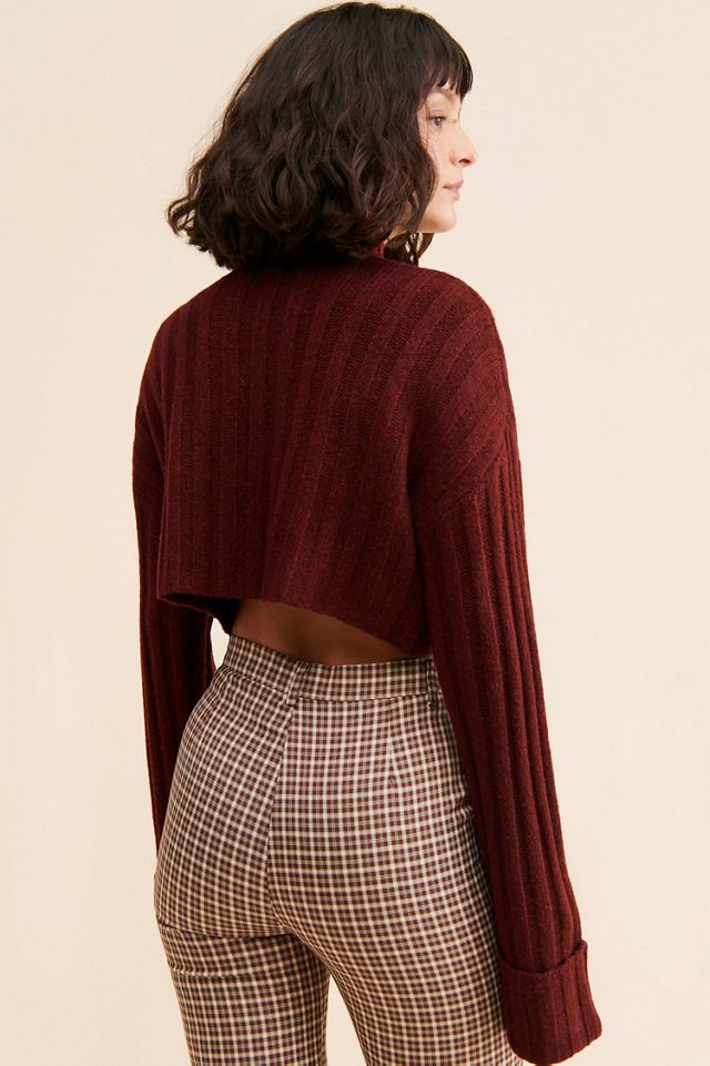4th & Reckless Moa Crop Sweater #1