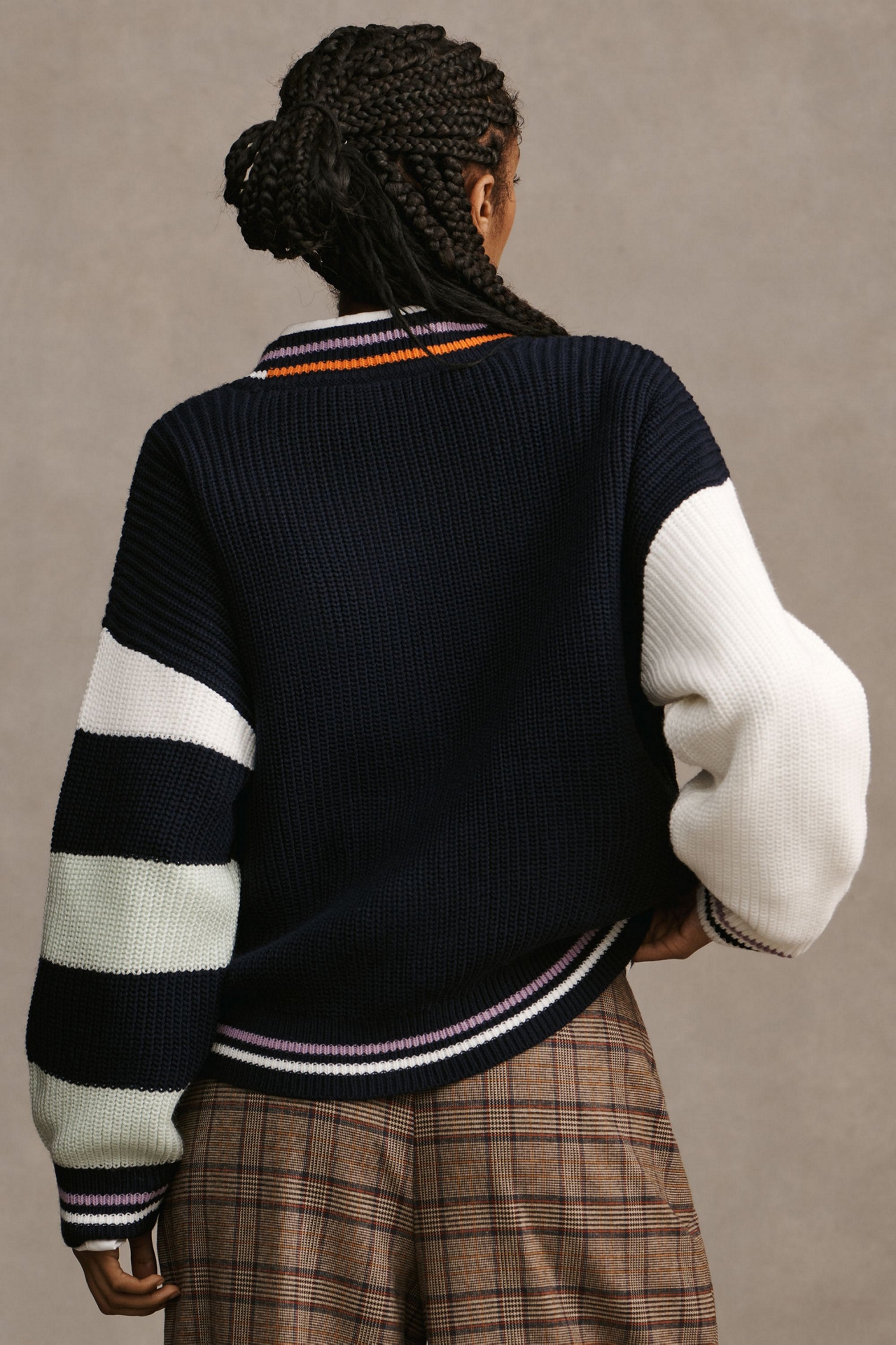 Daily Practice by Anthropologie Letter Sweater Cardigan