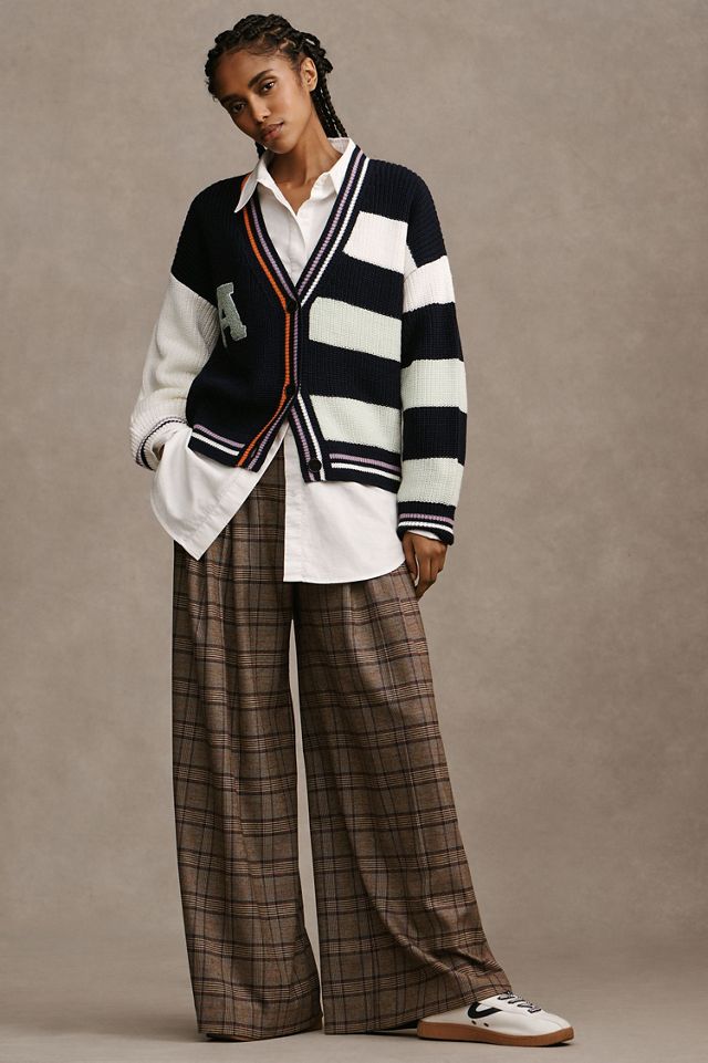 Daily Practice by Anthropologie Letter Sweater Cardigan #3