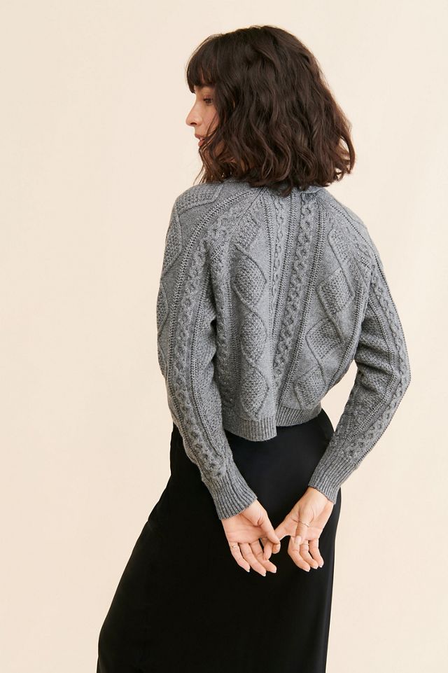 Madewell Lurex Sahara Cable Cardigan #4