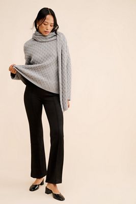 Sanctuary Lana Flare Vegan Suede Pants