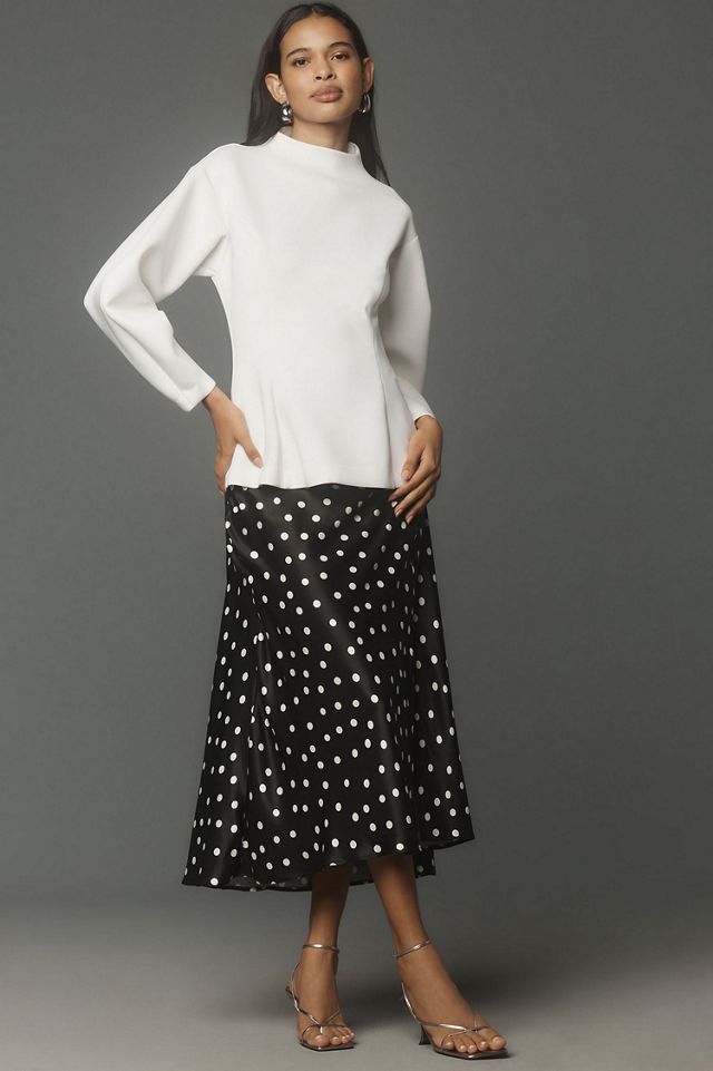 Maeve Neoprene Hourglass Pullover #1
