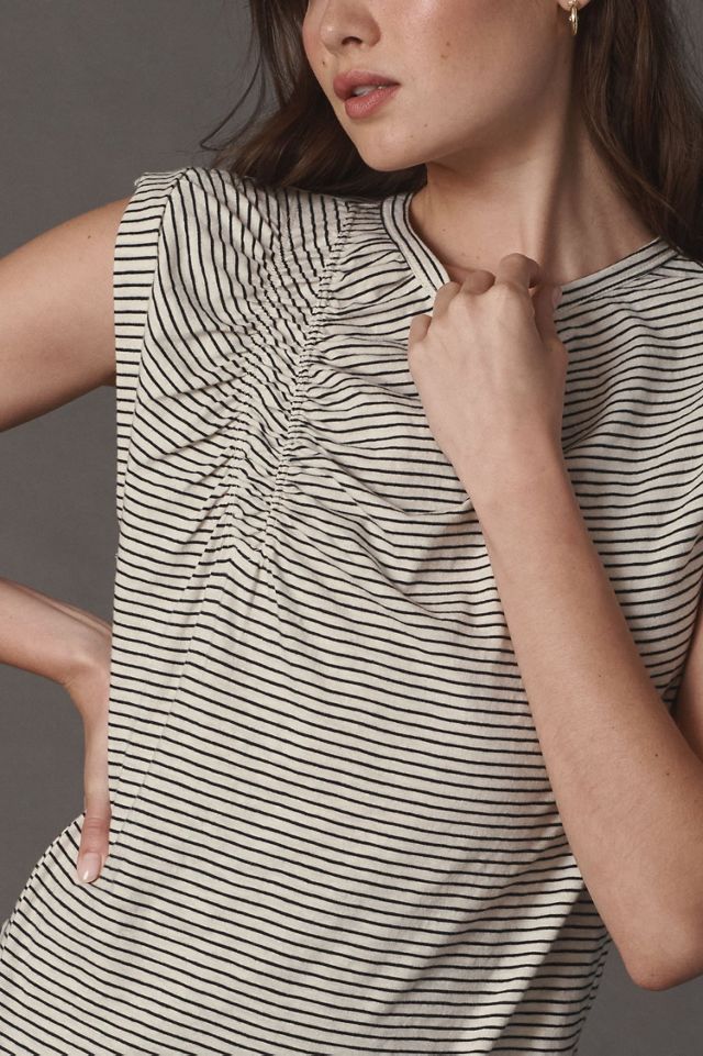 Pilcro Relaxed Ruched Muscle Tee #2