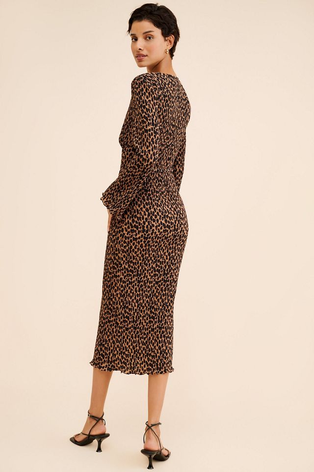 Never Fully Dressed Leopard Celeste Midi Dress #2