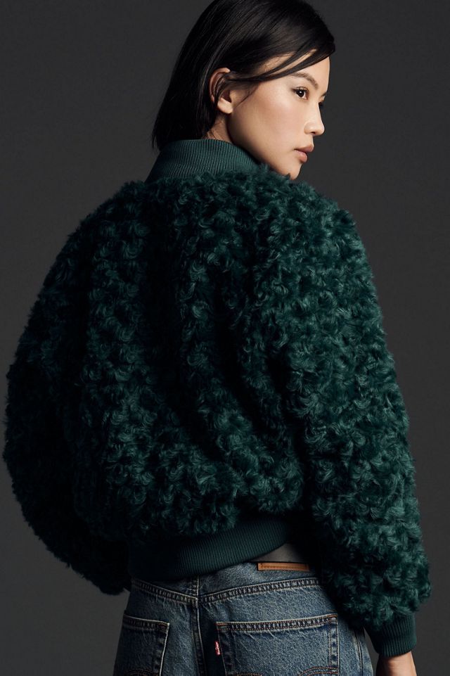 Curly Faux-Fur Jacket #3