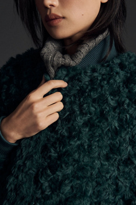 THINK FUR ・Curly Eco Fur Jacket THINK FUR ・Curly Eco Fur Jacket