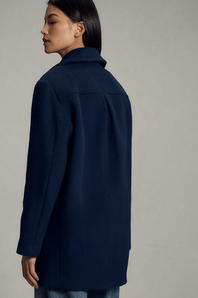 Maeve Double-Breasted Wool-Blend Coat #1