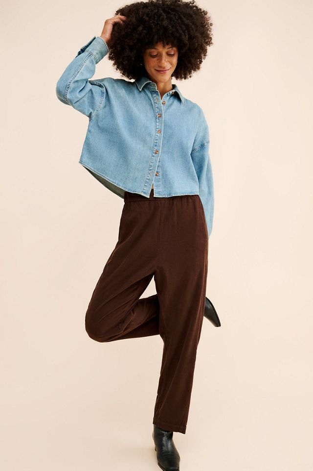 Velvet by Graham & Spencer Laney Corduroy Pants #1