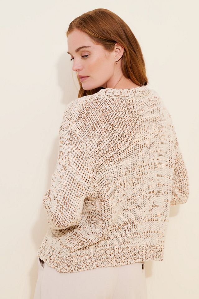 Little Lies Metallic Weave Sweater #1