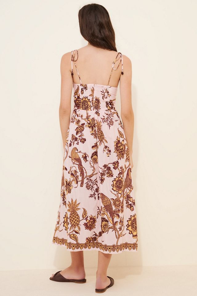 FARM Rio Tropical Landing Lace Midi Dress #1