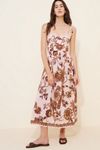 FARM Rio Tropical Landing Lace Midi Dress